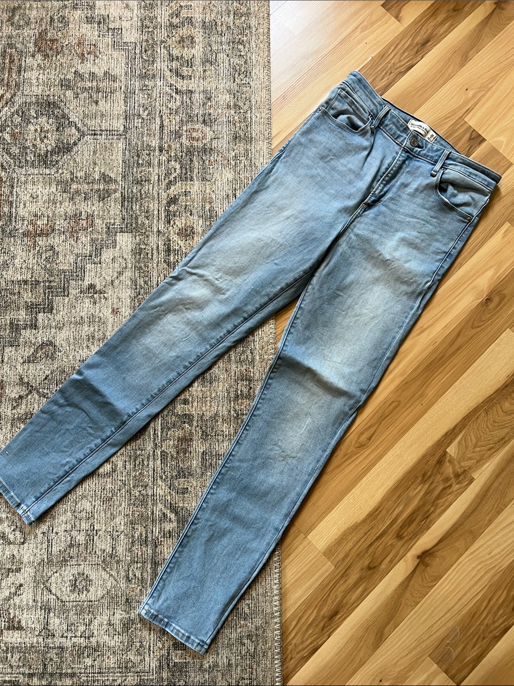 Abercrombie and Fitch high rise skinny jeans